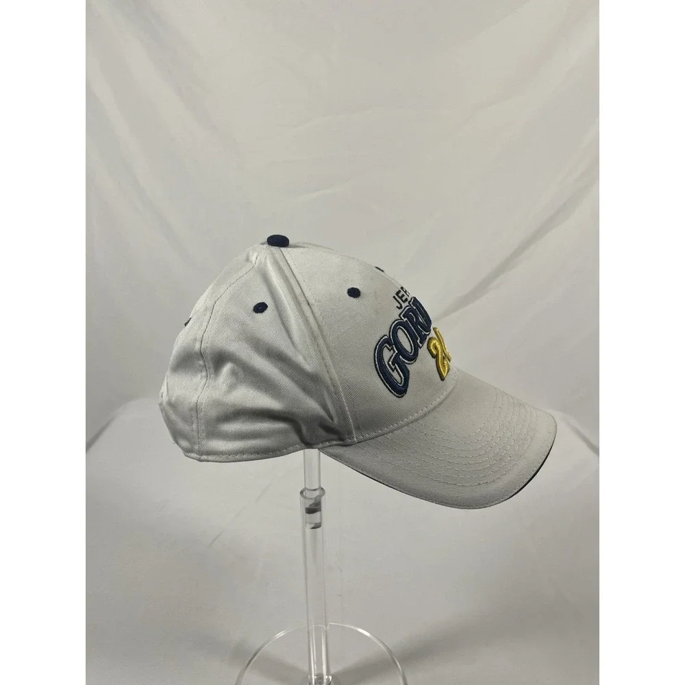 Vintage Jeff Gordon #24 NASCAR Dupont Motorsports White Adjustable Hat Cap